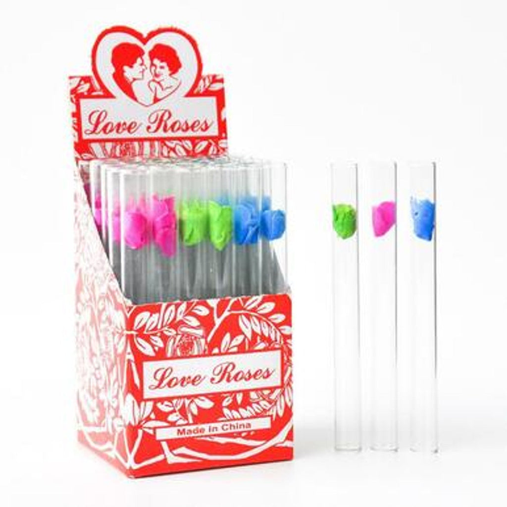 36 COUNT LOVE ROSE IN GLASS TUBES THE ART OF VAPE